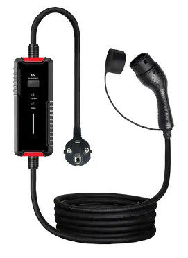 GBT 3.5KW 7KW আইপি 65 কমপ্যাক্ট পোর্টেবল ইভি চার্জার আবহাওয়া প্রতিরোধী এবং ওভার বর্তমান সুরক্ষা