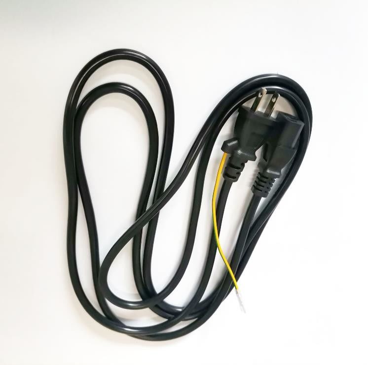 6ft আন্তর্জাতিক পাওয়ার কর্ড 125V 2 পিন জাপানি পাওয়ার কর্ড