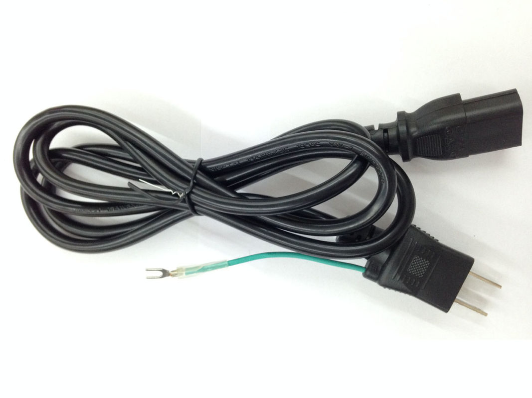 6ft আন্তর্জাতিক পাওয়ার কর্ড 125V 2 পিন জাপানি পাওয়ার কর্ড