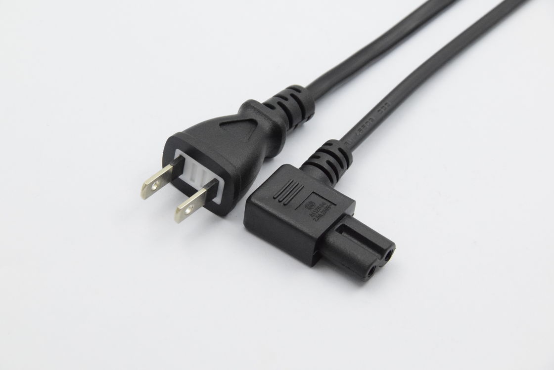 PVC NEMA জাপান পাওয়ার কর্ড টাইপ C13 18awg এক্সটেনশন পাওয়ার কেবল