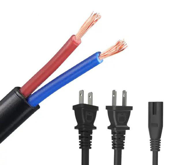 PVC NEMA জাপান পাওয়ার কর্ড টাইপ C13 18awg এক্সটেনশন পাওয়ার কেবল
