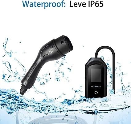 GBT 200-250V লেভেল 2 3.5KW 7KW পোর্টেবল ফাস্ট চার্জার ডাস্টপ্রুফ 5M 7M 10M ক্যাবল