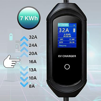 GBT 200-250V লেভেল 2 3.5KW 7KW পোর্টেবল ফাস্ট চার্জার ডাস্টপ্রুফ 5M 7M 10M ক্যাবল