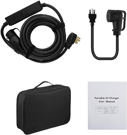 3.5KW 16A 7KW 32A হোম অ্যাপ্লিকেশন সংযোগকারী গাড়ি বৈদ্যুতিক চার্জার টাইপ 2 এসি ইভ পোর্টেবল চার্জার
