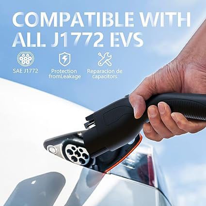 GBT 3.5KW 7KW আইপি 65 কমপ্যাক্ট পোর্টেবল ইভি চার্জার আবহাওয়া প্রতিরোধী এবং ওভার বর্তমান সুরক্ষা
