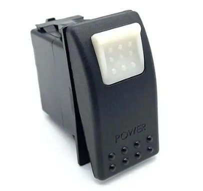 ডিসি 24v 10a 20a নিরাপত্তা রকার সুইচ গাড়ি নৌকা মেরিন টগল প্রিন্ট লেজার 12v