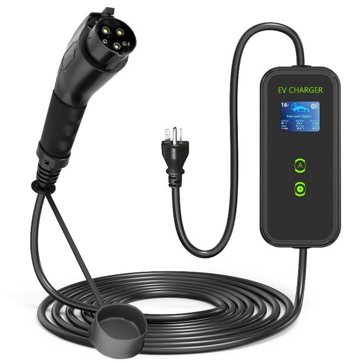 টাইপ১ SAE J1772 16A 32A 40A পোর্টেবল ইভি চার্জার UL&CE&FCC&ROHS সার্টিফিকেশন সহ