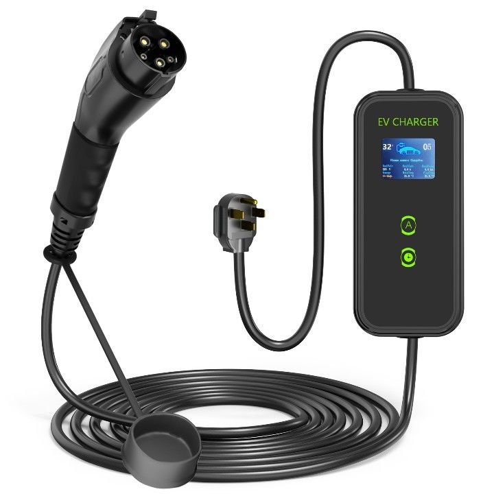 টাইপ১ SAE J1772 16A 32A 40A পোর্টেবল ইভি চার্জার UL&CE&FCC&ROHS সার্টিফিকেশন সহ