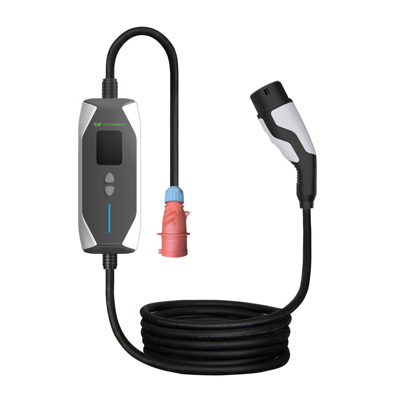 OEM ODM GBT 32A 7KW পানীয় বৈদ্যুতিক গাড়ি দ্রুত চার্জার আউটডোর চার্জার 1 ফেজ পানীয় ইভি চার্জার 5M ক্যাবল সহ