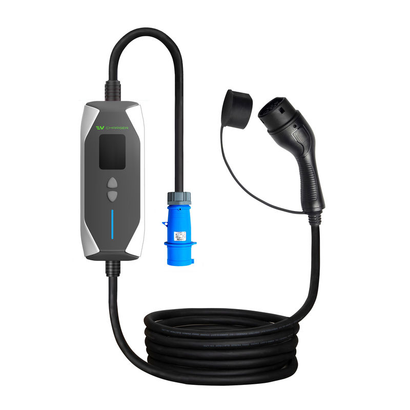 OEM ODM GBT 32A 7KW পানীয় বৈদ্যুতিক গাড়ি দ্রুত চার্জার আউটডোর চার্জার 1 ফেজ পানীয় ইভি চার্জার 5M ক্যাবল সহ