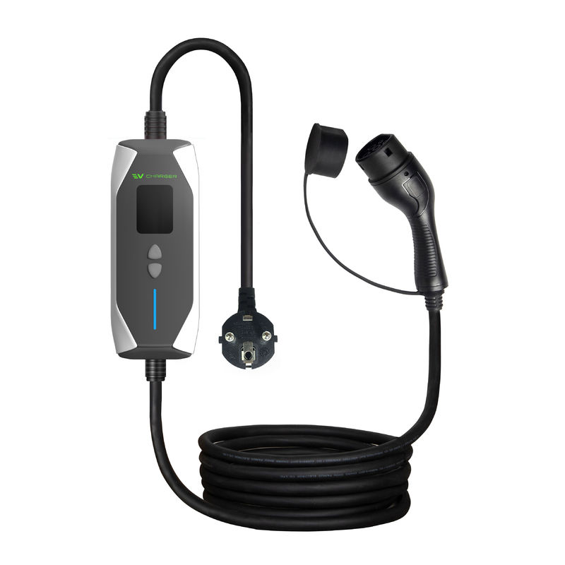 OEM ODM GBT 32A 7KW পানীয় বৈদ্যুতিক গাড়ি দ্রুত চার্জার আউটডোর চার্জার 1 ফেজ পানীয় ইভি চার্জার 5M ক্যাবল সহ