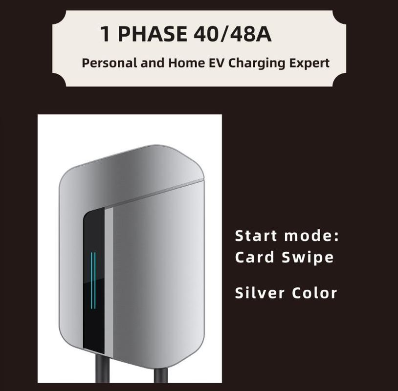 OEM ওডিএম 9KW 11KW টাইপ 1 টেসলা এনএসিএস ইভি স্মার্ট অ্যাপ্লিকেশন ইভি গাড়ি হোম চার্জিং স্টেশন ইভি চার্জার জন্য