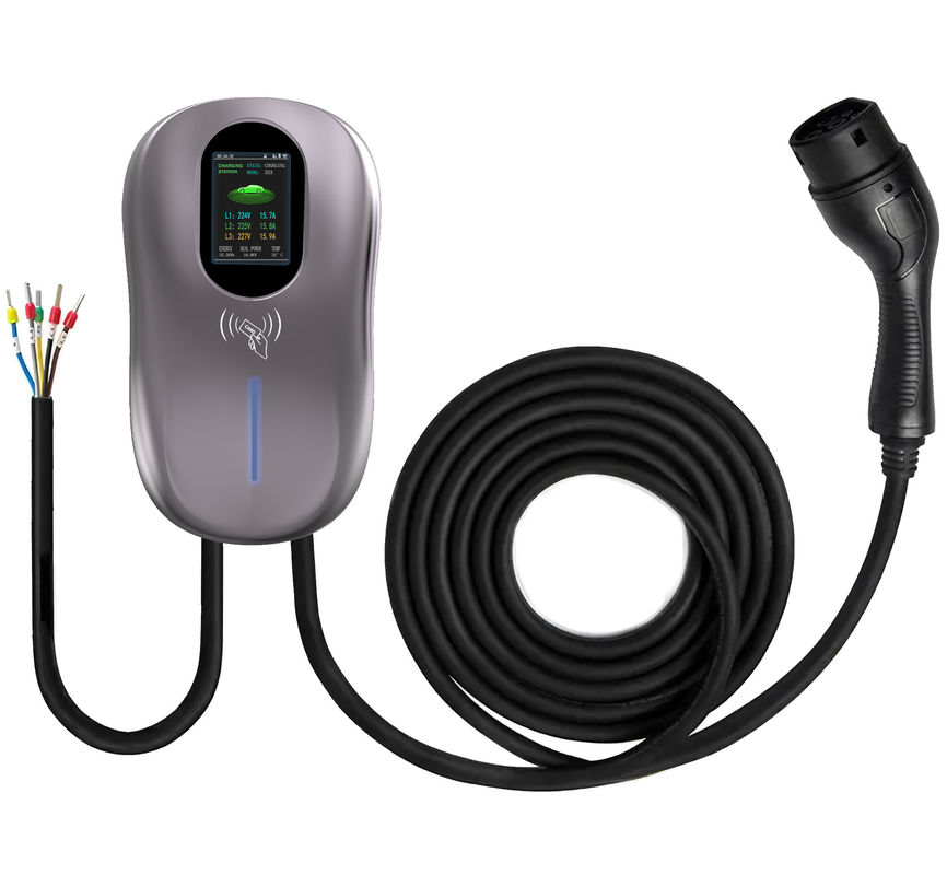 পাইকারি EV চার্জিং স্টেশন কার চার্জার 11kw OEM Ev আউটডোর আইইসি 62196 TYPE2 wallbox outdoor